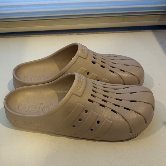 adidas Shoes - Adidas Adilette Clogs Pink women’s size 10